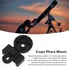 Cellphone Telescope Adapter Mount, Universal Smartphone Adapter Mount for Telescope Photography view 2