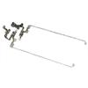 LCD Screen Hinges Right + Left Kit Replacement for HP 15-DY2062NR 15-DY2071WM 15-DY2074NR TPN-Q222 L63612-001 FB0P5007010 FB0P5004010 view 1