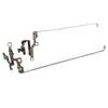 LCD Screen Hinges Right + Left Kit Replacement for HP 15-DY2062NR 15-DY2071WM 15-DY2074NR TPN-Q222 L63612-001 FB0P5007010 FB0P5004010 view 2