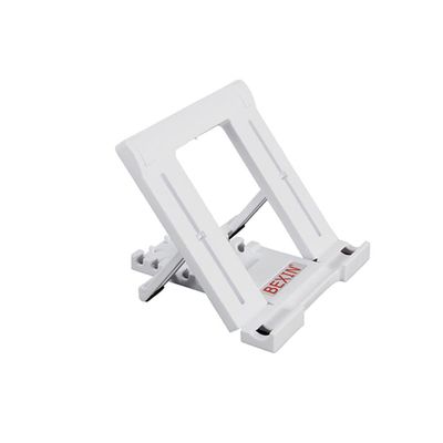 BE-TOOL Portable Tablet Stand Holder, Adjustable Desktop Portable Stand, 5 Gears Adjustable, Non-Slip Support, Home and Office Desk Accessories-White
