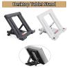 BE-TOOL Portable Tablet Stand Holder, Adjustable Desktop Portable Stand, 5 Gears Adjustable, Non-Slip Support, Home and Office Desk Accessories-White view 2