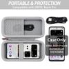 khanka Hard Travel Case Replacement for XREAL Beam Pro,The AR Glasses Spatial Computing Companion(Gray),Case Only. view 2