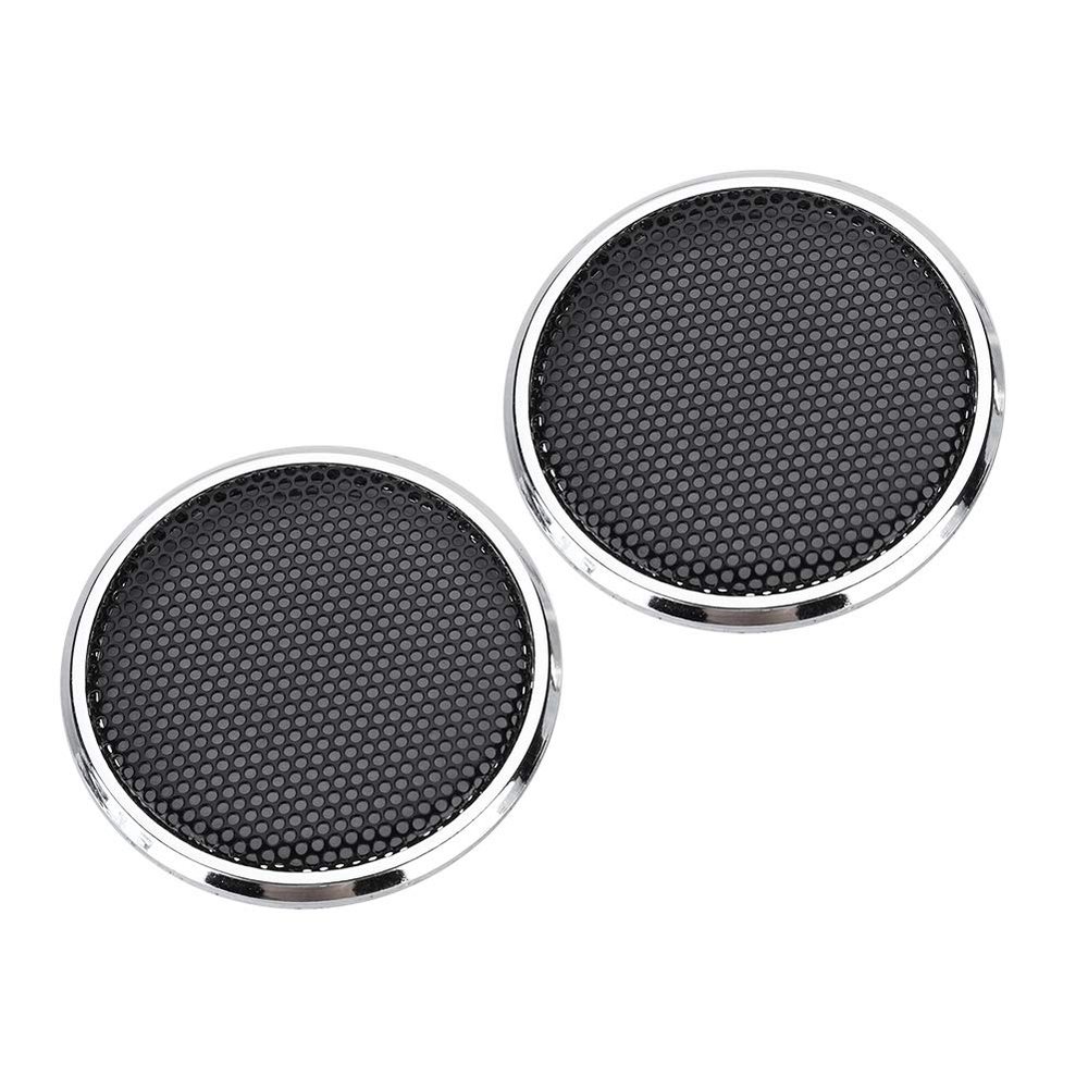 2 PCS 1 Inch Audio Speakers Decoration Protective Grills Cover Steel Mesh Case Professional Accessories