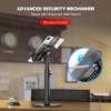 AboveTEK POS Tablet Kiosk Stand Bundle with Ultra-Sleek Portable Laptop Stand, 2-in-1 Foldable MacBook Stand for Desk & iPad Tablet Stand Holder, Fits 14"~17" MacBook view 4