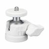FEICHAO Mini Tripod 360 Swivel Ball Head Desktop Tripod Max. Load 2kg for DSLR Camera Cage Phone Clamp (Tripod Head,White) view 1