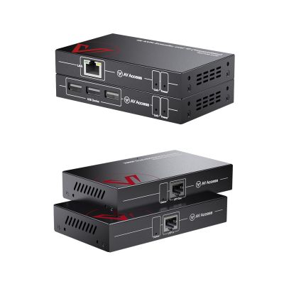 IP Extender and KVM Extender Dual Monitor Bundle