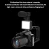 ASHATA Digital Camera with 3 Inch Screen, 4K Dual Cameras Camcorder with 16x Digital Zoom, 64MP Compact Portable Cameras Night Vision Anti Shake Function (32G) view 4