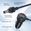 3M/10Ft Starlink Mini DC Power Cable, Digital Display Car Charger for Satellite Mini, Waterproof Power Supply Cord Accessories Kit view 3