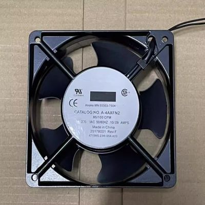 A-4AXFN2 4715MS-23W-B5A-A03 120x120x38mm AC230V 50/60Hz 85/100CFM 2-Wire Cabinet Cooling Fan