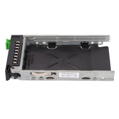 2.5in Hard Drive Tray, SAS HDD Tray for RX600 RX300 RX90 with Fine Workmanship, ABS Metal in Silver Black