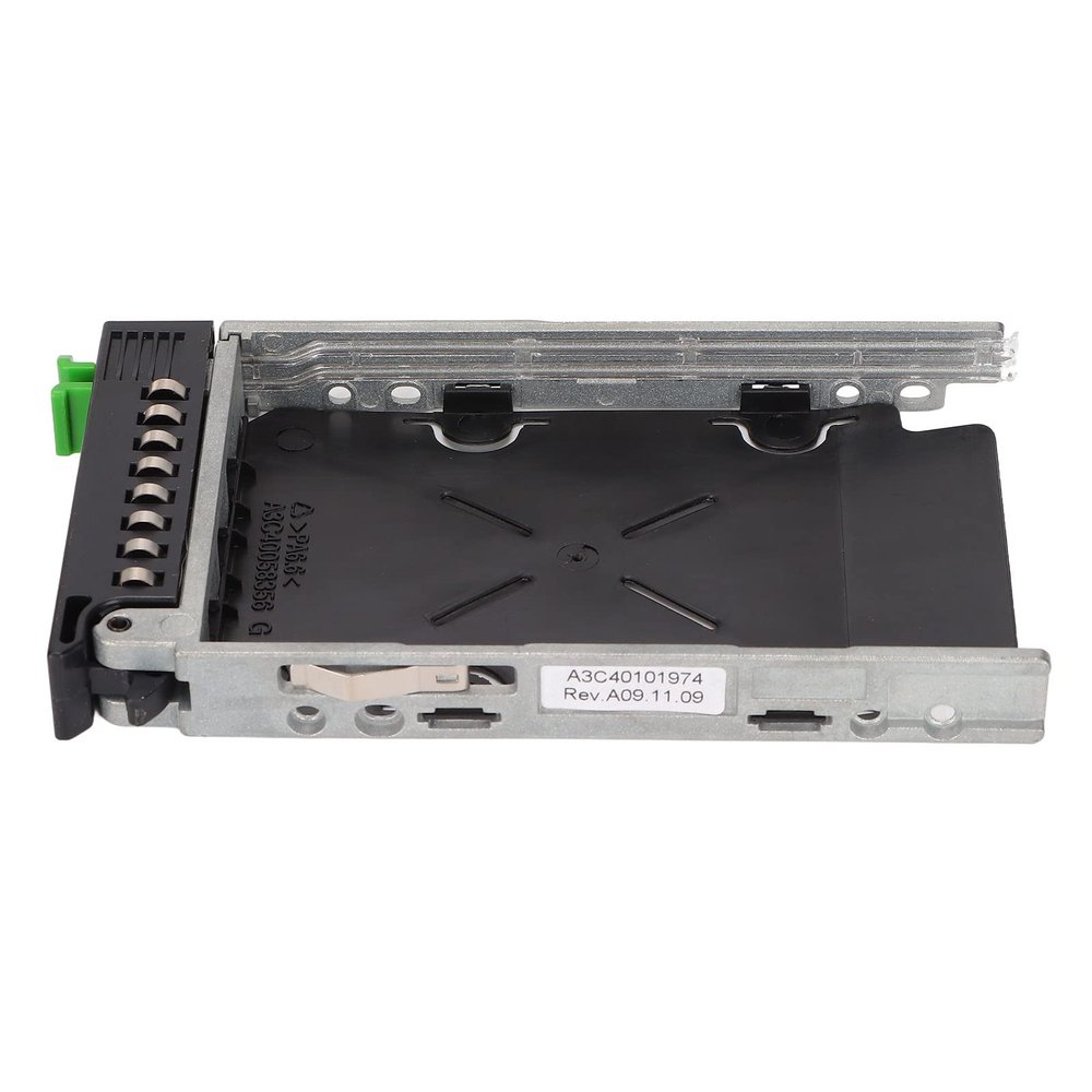 2.5in Hard Drive Tray, SAS HDD Tray for RX600 RX300 RX90 with Fine Workmanship, ABS Metal in Silver Black