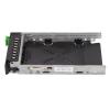 2.5in Hard Drive Tray, SAS HDD Tray for RX600 RX300 RX90 with Fine Workmanship, ABS Metal in Silver Black view 1