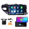 2G+64G CarPlay Android Auto Navigation Stereo GPS Radio Reverse Camera Display 10" IPS Touchscreen Headunit Tablet Pad Media Player for Toyota Hilux 2015-2025 RHD, if Applicable Quad Core view 1