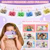 FAYOGOO Kids Camera Instant Print, Christmas Birthday Gifts for Girls Age 3-12, Ideal Toy for 3 4 5 6 7 8 9 10 Years Old Girls Boys, Toddler Camera Toys with 3 Rolls Print Paper & 32GB Card (Purple) view 3