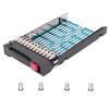 2.5in SAS SATA Hard Drive Tray, Stable Hard Drive Adapter with 4 Screws, for DL360 DL380 DL385, Made of ABS Metal, Silver Black view 2