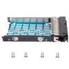 2.5in SAS SATA Hard Drive Tray, Stable Hard Drive Adapter with 4 Screws, for DL360 DL380 DL385, Made of ABS Metal, Silver Black view 3