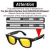 HIBLOKS 2Pcs Polarized Clip for Ray-Ban Meta Wayfarer RW4006 & Gen 2 RW4012 Regular (50-22), Shiny Black Frame Discoloration Clip for RayBan Meta Gen 2 Protect Your Eyes, (Black+Green) view 2