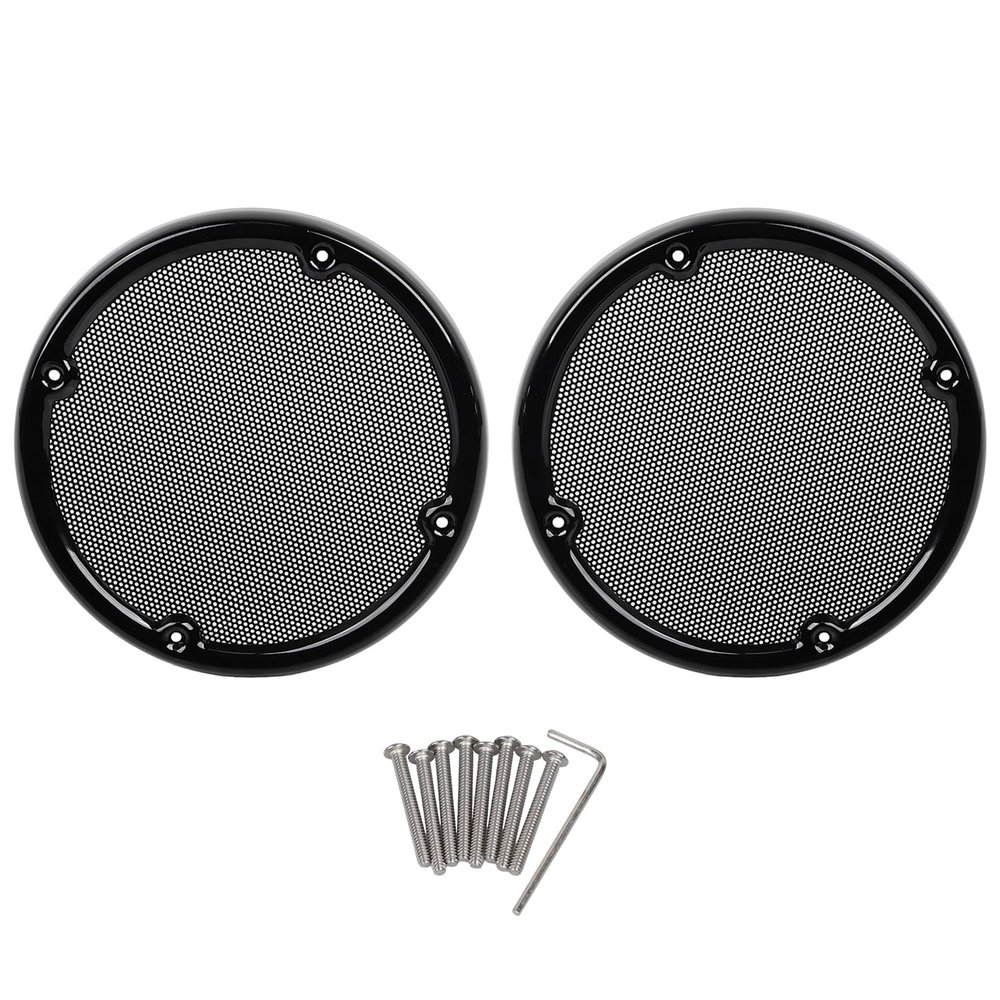 XMMT Black Tour Pak Speaker Trim Cover for Harley Touring Electra Glide Ultra Limited Road Glide Street Glide Trike Tri Glide 2014-2023
