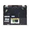Bayjebu Parts for HP Spectre x360 13-AW TPN-Q225 13.3" Palmrest Bezel US-English Backlit with Touchpad Brown L72407-001 L73748-001 view 2
