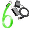 KELEFET Charger Clip USB Plug for Garmin Delta Sport Delta Upland Delta XC 3/4-Inch Collar Strap for Garmin Delta Series (Green) view 1