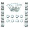 SCITOO Truck Bed Mounting Hardware Kit 924-311 Fit for Ford for F-250 for F-350 for F-450 Super Duty 1999-2016 view 3