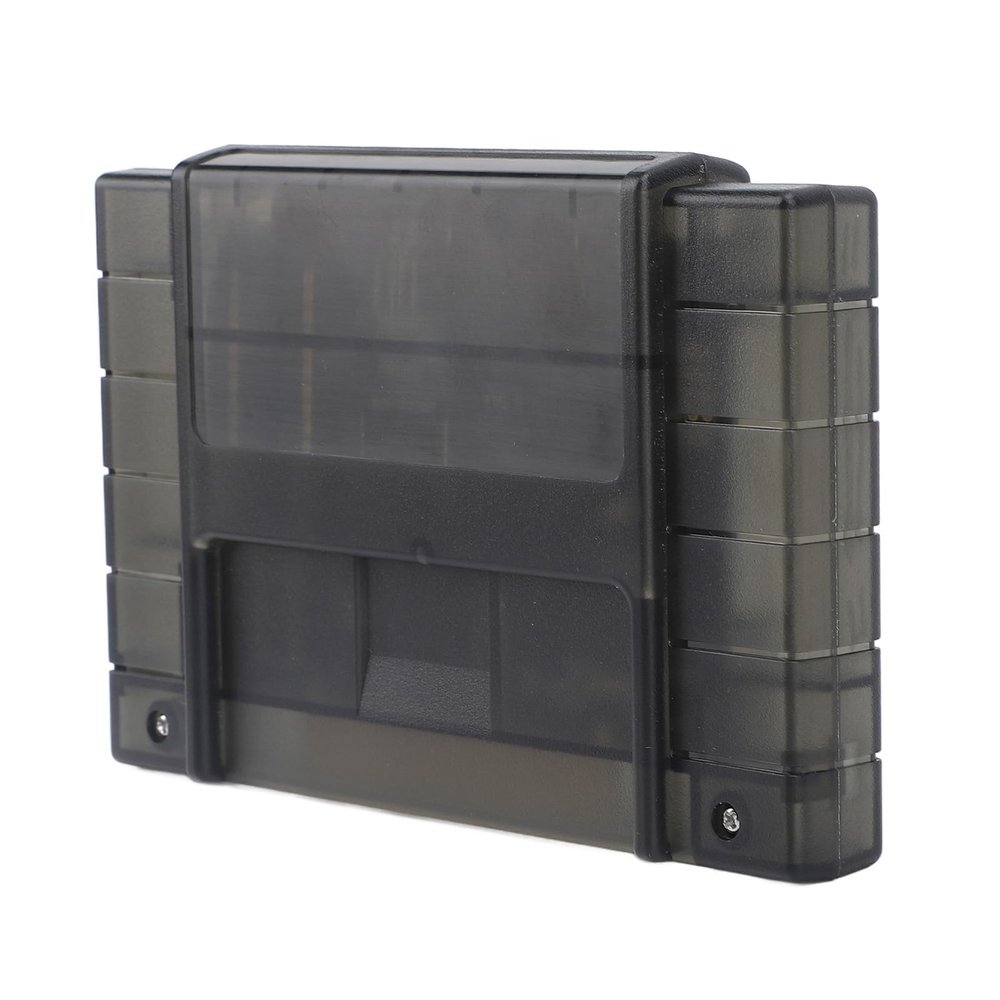 3000 in 1 Game Cartridge, V1.0 Video Game Cartridge with 8GB Memory Card for SFC Console, Play a Wide Range of Games, Multifunctional Accessory (Transparent Black)