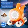 DC12V 24LED1000TVL HD Underwater Camera Color Video Night Vision Fish Finder for Fishing Underwater Exploration with 24LED Night Vision (50 Meters Long) view 2