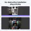 9.7 Inch Android 13 Car Radio for Hummer H2 2004-2008 Stereo Upgrade Tesla Style Dash IPS Touch Screen Android Auto GPS Navigation Head Unit Audio Multimedia Player (4-64GB) view 2