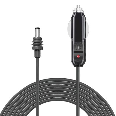 Mini Car DC Cable 18AWG IP68 Power Adapter Charger for Satellite Trucks Buses Lorries Ships 2m 6.6ft
