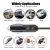 Mini Car DC Cable 18AWG IP68 Power Adapter Charger for Satellite Trucks Buses Lorries Ships 2m 6.6ft view 2