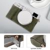 Andoer Portable Camera Protective Case Cover Retro Carrying Bag Bottom Design with Opening and Shoulder Strap Replacement for Fujifilm X100VI Camera, green, Retro view 4