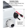 QANYEGN PV Solar Disconnect Switch, Photovoltaic Circuit Isolator, DC500V Disconnect Box Outdoor for Households RVs Outdoor Use (16A) view 3