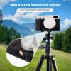 Andoer Portable Camera Protective Case Cover Retro Carrying Bag Bottom Design with Opening and Shoulder Strap Replacement for Fujifilm X100VI Camera, Black/White, Retro view 3