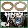 Motoforti 4 Pcs Universal 4 Inch Speaker Subwoofer Mounting Spacer Rings Solid Wood Beige Long-lasting view 2