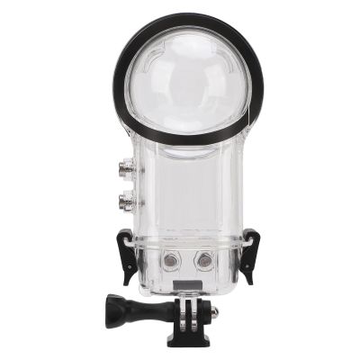 50m/164ft Invisible Dive Case for X4, Underwater IPX8 Housing Cover Protective PC Sealed Shell Photography Housings with Bracket