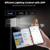 Amaran Ace 25x Kit, Pocket Bi-Color LED Light: Boost Mode Up to 32W, Bi-Color Mini Video Light (2,700-6,500K), 1,636 Lux@1m, 4,500mAh Battery with PD Fast Charging for Mobile Creators (White) view 4