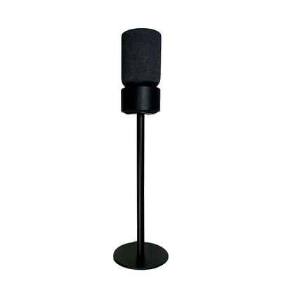Speaker Floor Stand Compatible with Bang&Olufsen Beosound Balance Sound System, Made of Aluminum Alloy Material, Hidden Power Cord, Screw Fixed Sound Design (Single Black)