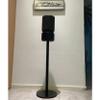 Speaker Floor Stand Compatible with Bang&Olufsen Beosound Balance Sound System, Made of Aluminum Alloy Material, Hidden Power Cord, Screw Fixed Sound Design (Single Black) view 3