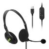 BTSEURY Wired Headset for Laptop, USB Headphone with Microphone, Earphone Gaming Headset with Microphone, Computer Headsets (Black) view 1
