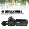 Fockety 4K Video Camera, 28MP 3.0 Inch 270 Degree Rotation 30X Smart Zoom Vlogging Camera Built in Dual Microphones Infrared Night Vision 2000Mah Battery Camera Recorder view 2