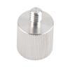 Tripod Converter Adapter, Leveller 5/8in to 1/4in Bracket with Clear Thread for Stand, Knurled Surfaces, Aluminium Alloy, for Long Term Use view 4