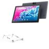BoxWave Stand and Mount Compatible with Sky Devices Sky PAD10 Max - Pocket Aluminum Stand 3-in-1, Portable Multi Angle Viewing Riser - Metallic Silver view 1