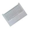 Laptop Keyboard Palmrest Cover Touch Board Compatible with HP 14-AC 14-AY 14-AJ 14-AM 14-an 14-AF 14G-ad TPN-I119 US Black Gray White (White Spanish Keyboard) view 2