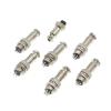 BHUPWZE 1Set GX12 2/3/4/5/6/7 Pin Male + Female 12mm L88-93 Circular Aviation Socket Plug Wire Panel Connector with Plastic Cap Lid(Male Head,4Pin) view 2