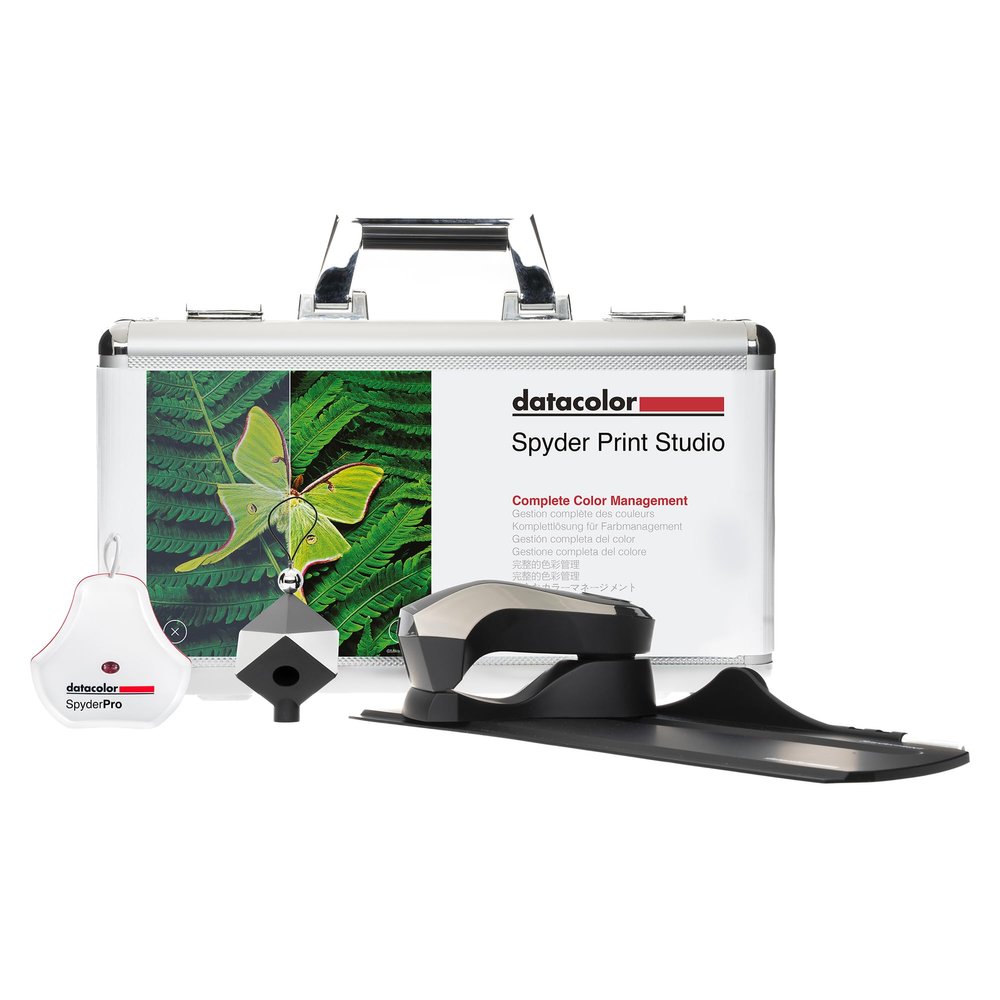 Datacolor Spyder Print Studio: Ultimate Kit for Complete Photo Color Management from Capture Through Editing to Print