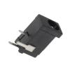 BHUPWZE 10PCS DC-002 0.3A 50V Black DC Power Jack Socket Connector DC002 3.5 * 1.3mm 1.3 Socket view 4