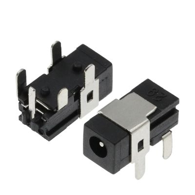 BHUPWZE 10PCS DC Power Socket Jack DC-011 Pin=0.7 Needle Size Adaptation 2.5mm*0.7mm Power Female Plug 2.5x0.7MM
