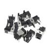 BHUPWZE 10PCS DC Power Socket Jack DC-011 Pin=0.7 Needle Size Adaptation 2.5mm*0.7mm Power Female Plug 2.5x0.7MM view 2