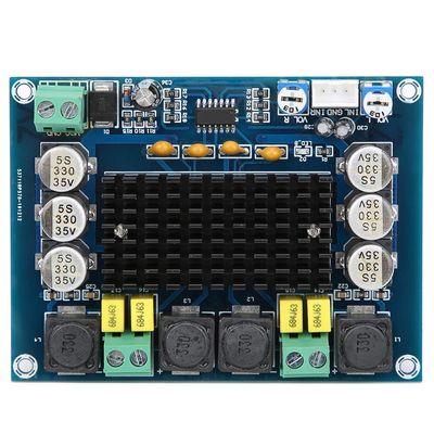 120W x 2 TPA3116D2 Power Amplifier Board Glassfiber Material Low Noise Excellent Sound for DIY Enthusiasts