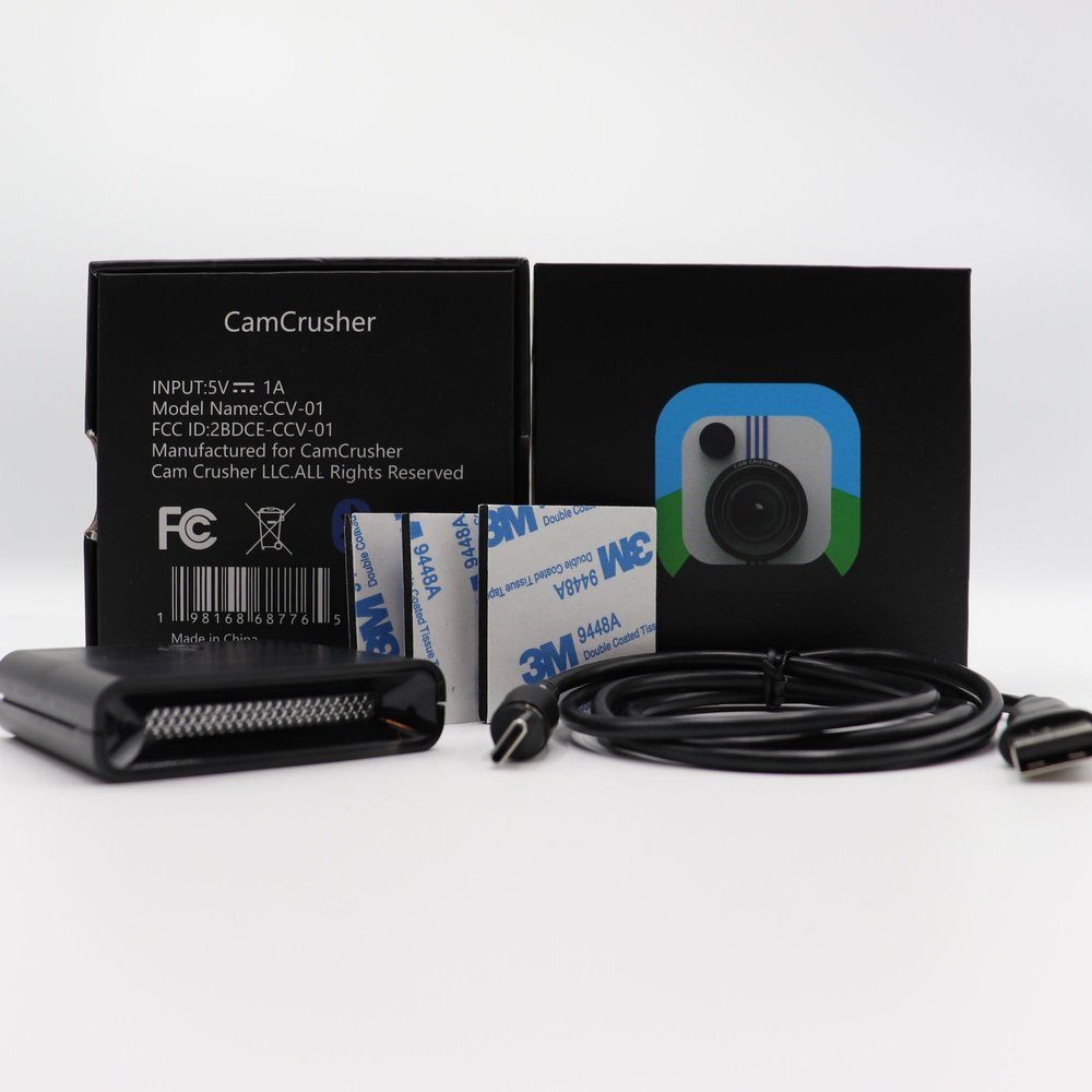 Camcrusher Warns About Speed Cameras, Red Light Cameras in Real time via APP | Activated Automatically | Bluetooth Enabled Cam Crusher